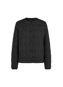 karl lagerfeld outerwear mujer k quilt lightweight jacket - b1w15041 999