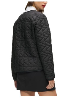 karl lagerfeld outerwear mujer k quilt lightweight jacket - b1w15041 999