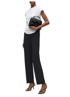 karl lagerfeld handbag womank/autograph sm top handle bow - b3w30051 1rc