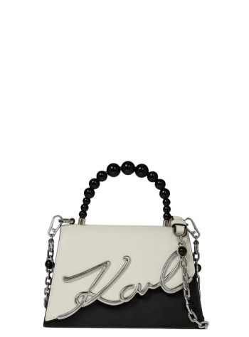 karl lagerfeld crossbody mujer k/signature 2.0 sm cb pearls - b3w30015 101