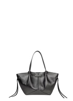 karl lagerfeld handbag womank/pierced md tote metallic - b3w30326 979