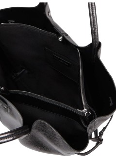 karl lagerfeld handbag womank/pierced md tote metallic - b3w30326 979
