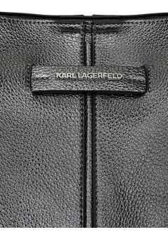 karl lagerfeld handbag womank/pierced md tote metallic - b3w30326 979