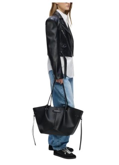 karl lagerfeld handbag womank/pierced md tote - b3w30347 1av
