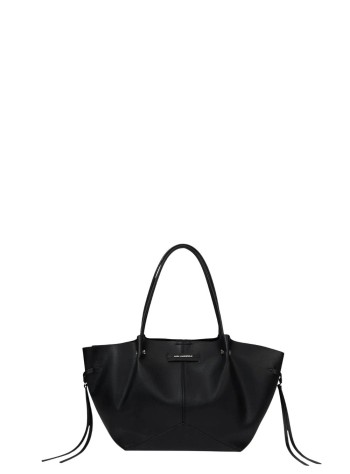 karl lagerfeld handbag mujer k/pierced mini bucket - b3w30280 1av