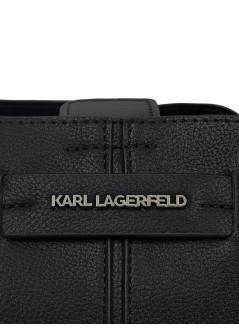 karl lagerfeld handbag womank/pierced mini bucket - b3w30280 1av