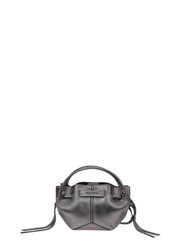 karl lagerfeld handbag mujer k/pierced mini bucket metallic - b3w30356 979
