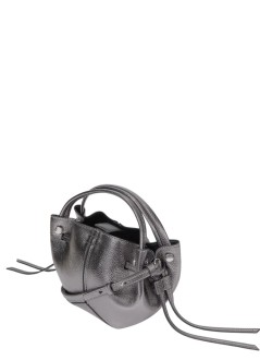 karl lagerfeld handbag womank/pierced mini bucket metallic - b3w30356 979
