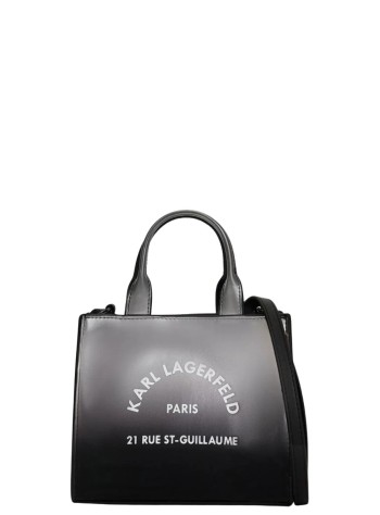 karl lagerfeld handbag womank/rsg mn square tote degrade - b3w30300 1li