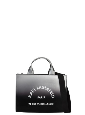 karl lagerfeld handbag mujer k/rsg md square tote degrade - b3w30299 1li