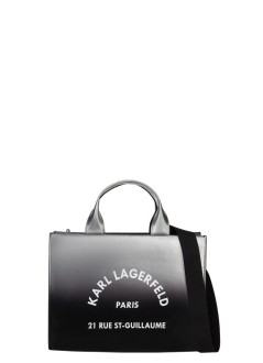 karl lagerfeld handbag womank/rsg md square tote degrade - b3w30299 1li