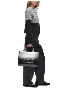 karl lagerfeld handbag womank/rsg md square tote degrade - b3w30299 1li