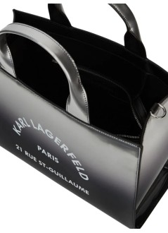karl lagerfeld handbag womank/rsg md square tote degrade - b3w30299 1li