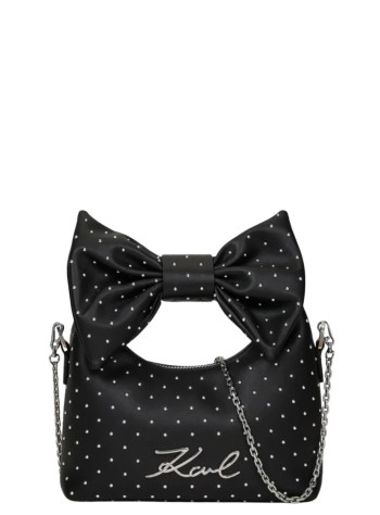 karl lagerfeld crossbody mujer k/soiree signature bow mini cb - b3w30111 1rc