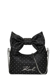 karl lagerfeld crossbody mujer k/soiree signature bow mini cb - b3w30111 1rc