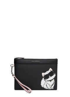 karl lagerfeld clutch mujer ikon choupette pouch - b3w32088 999