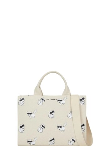 karl lagerfeld crossbody womanikon choupette md square tote - b3w50064 106