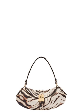 ganni handbag womanb-kat zebra - c2050002 135