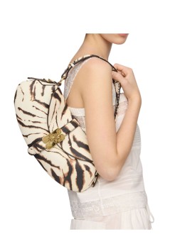 ganni handbag womanb-kat zebra - c2050002 135
