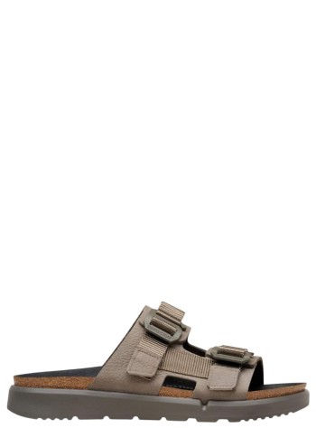 birkenstock sandal manshinjuku 2s lea/tex - 1031453 concrete gray