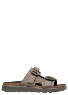 birkenstock sandalia hombre shinjuku 2s lea/tex - 1031453 concrete gray