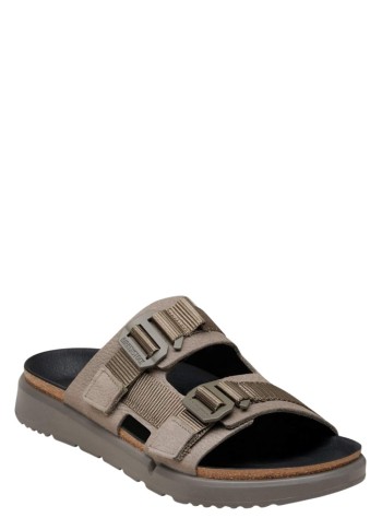 birkenstock sandal manshinjuku 2s lea/tex - 1031453 concrete gray 2