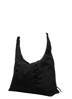 topologie crossbody mancloud hobo small - tpwbachsblk34 black tech sateen