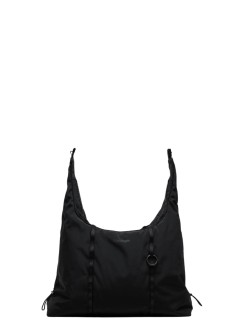 topologie crossbody mancloud hobo small - tpwbachsblk34 black tech sateen