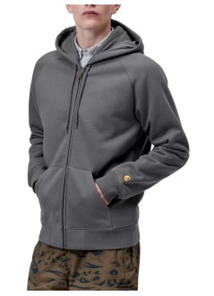 carhartt sweater manhooded chase jacket - i033664 3tsxx