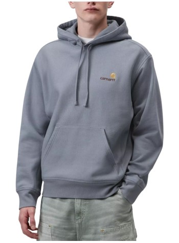 carhartt sudadera hombre hooded american script sweat - i028279 3rhxx 2