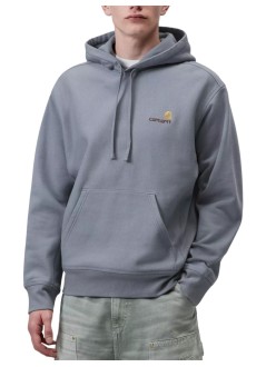 carhartt sweater manhooded american script sweat - i028279 3rhxx