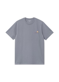 carhartt t-shirt mans/s american script t-shir - i029956 3rhxx