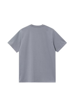 carhartt t-shirt mans/s american script t-shir - i029956 3rhxx