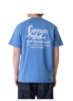 carhartt camiseta hombre s/s waves t-shirt - i036889 3rcxx