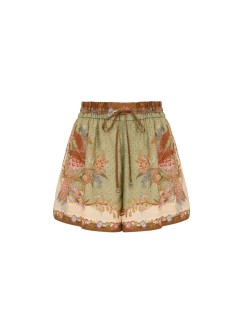 zimmermann short pant womanindra relaxed short - 3497ass262 khsf