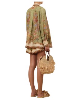zimmermann short pant womanindra relaxed short - 3497ass262 khsf