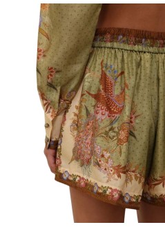 zimmermann short pant womanindra relaxed short - 3497ass262 khsf