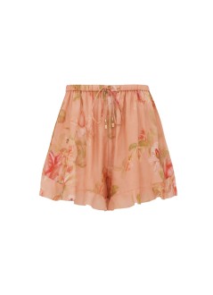 zimmermann pantalon corto mujer roselight frill short - 8376ass264 prof