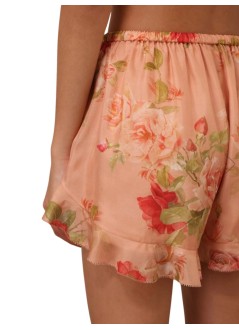zimmermann pantalon corto mujer roselight frill short - 8376ass264 prof