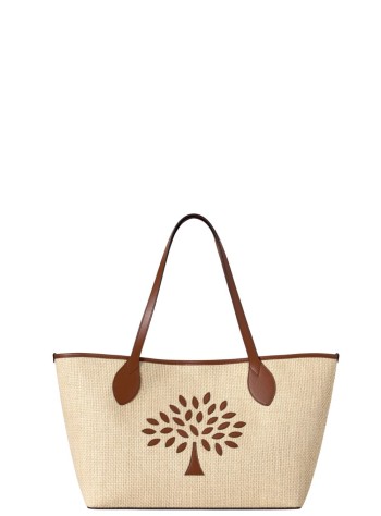 mulberry handbag womansmall tree tote raffia - hh0135000 h709