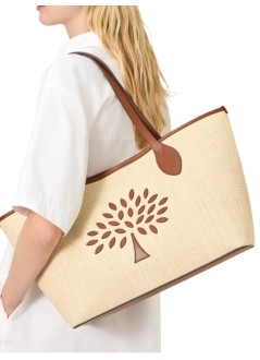 mulberry handbag womansmall tree tote raffia - hh0135000 h709