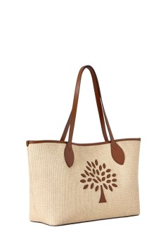 mulberry handbag womansmall tree tote raffia - hh0135000 h709