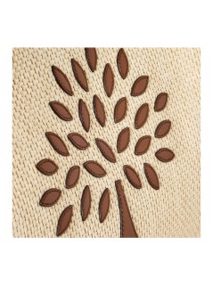 mulberry handbag womansmall tree tote raffia - hh0135000 h709