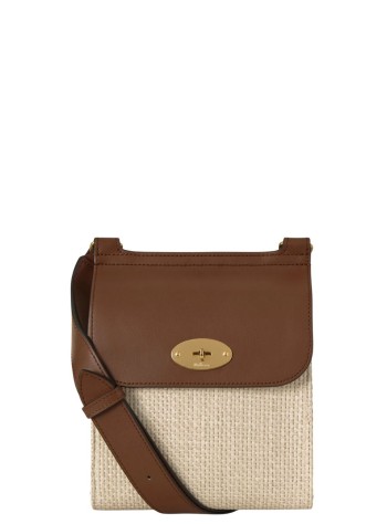 mulberry crossbody womansmall antony n raffia (leather strap) - hh0117000 h709 2