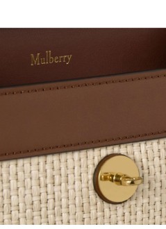 mulberry crossbody mujer small antony n raffia (leather strap) - hh0117000 h709