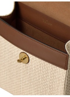 mulberry crossbody mujer small antony n raffia (leather strap) - hh0117000 h709