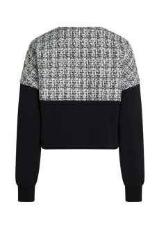 karl lagerfeld punto mujer boucle mix jersey cardigan - b3w20045 b84