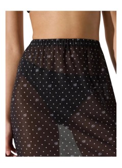karl lagerfeld pareo mujer kl polka dot mesh pareo - b3w46021 b32