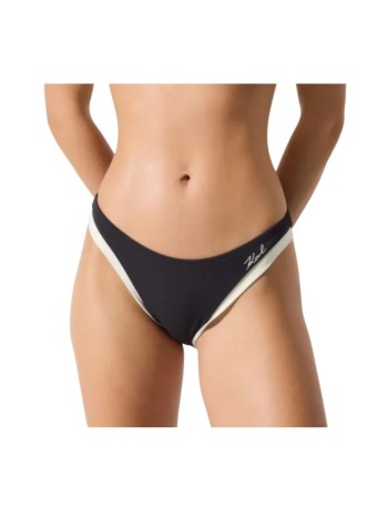 karl lagerfeld bikini womansignature cheeky bikini bottom - b2w46023 999 2