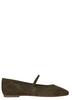 polo ralph lauren ballerina womanjayna mj-flats-mary jane - 802p12019004 botanic green